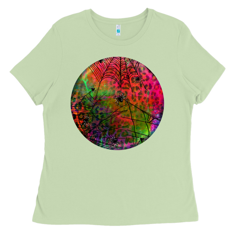 Halloween Round Ladies Tee by BundleAndBundleShop | Teevron