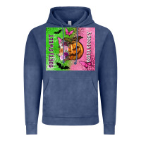 Vintage Denim Sorta sweet sorta spooky Vintage Hoodie - NancyCooperArtShop