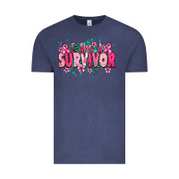 Vintage Denim i am a survivor Vintage Tee - NancyCooperArtShop