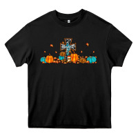 Black thankful cross pumpkin Heavy Core Tee - JahusDesignShop