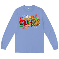 Colony Blue cinco de mayo clerk Long Sleeve Tee - CowGirlArtShop