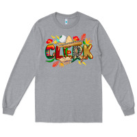 Heather Grey cinco de mayo clerk Long Sleeve Tee - CowGirlArtShop