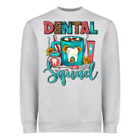 Heather Grey Coffee Scrubs And Prophy Paste Dentist Coffee cup Heavyweight Sweatshirt - FaDigitalArtStudio