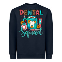 Navy Coffee Scrubs And Prophy Paste Dentist Coffee cup Heavyweight Sweatshirt - FaDigitalArtStudio