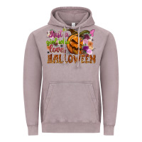 Vintage Zinc Just a girl who loves Halloween Vintage Hoodie - NancyCooperArtShop