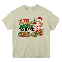 Mossy Tis' the season to bake cookies Heavy Core Tee - NancyCooperArtShop