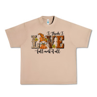 Burro I Think I Love Fall Most of All Urban Heavy Tee - texasbilliewilder