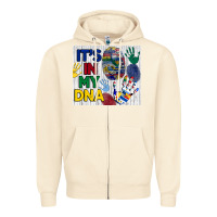 Sandshell it's in my dna tumbler Zipper Hoodie - BundleAndBundleShop