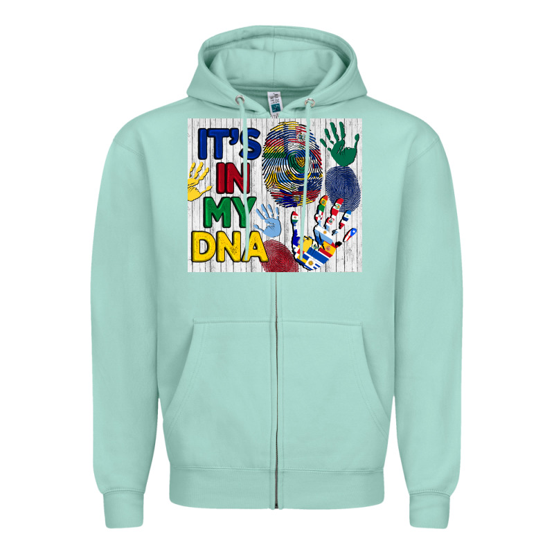 It's In My Dna Tumbler Zipper Hoodie by BundleAndBundleShop | Teevron