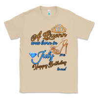 Mushroom A Queen Was Born In July 24th Happy Birthday Classic Tee - Bettercallsaul