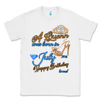 White A Queen Was Born In July 24th Happy Birthday Classic Tee - Bettercallsaul