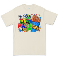 Bone my child is non verbal but his mama aint afro Premium Tee - RanaPortraitStore