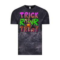 Cloud Black Trick Rawr Treat Vintage Tee - texasbilliewilder
