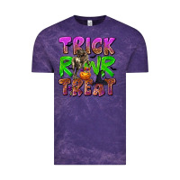 Cloud Purple Trick Rawr Treat Vintage Tee - texasbilliewilder