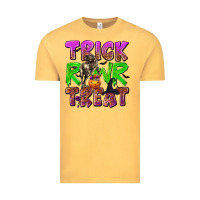 Vintage Mustard Trick Rawr Treat Vintage Tee - texasbilliewilder