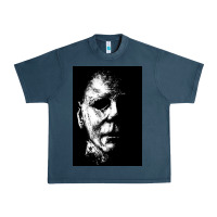 Midnight Navy michael, myers, halloween Urban Heavy Tee - tuanDangUi