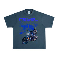 Midnight Navy cmx 1100 rebel custom Urban Heavy Tee - tuanDangUi