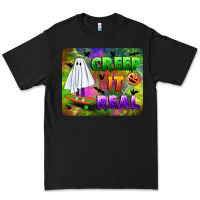 Black creep it real mousepad Premium Tee - BundleAndBundleShop