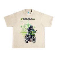 Sandshell kawa cafe racer z 9 rs 900 Urban Heavy Tee - tuanDangUi