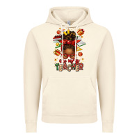 Vintage Artic one merry teacher afro messy bun Vintage Hoodie - texasbilliewilder