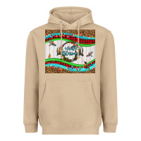 Mushroom winter blessings leopard Heavyweight Hoodie - LillyAllenDesigns
