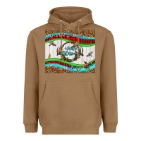 Toasted Coconut winter blessings leopard Heavyweight Hoodie - LillyAllenDesigns