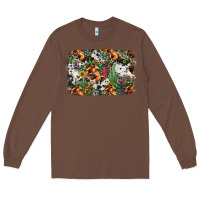 Chestnut western rodeo background Long Sleeve Tee - Jasminsmagicworld