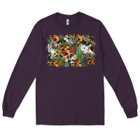 Plum western rodeo background Long Sleeve Tee - Jasminsmagicworld