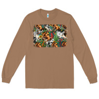 Toasted Coconut western rodeo background Long Sleeve Tee - Jasminsmagicworld