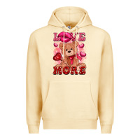 Pina Colada love more with toy bear Premium Hoodie - FaDigitalArtStudio