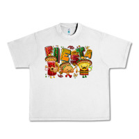 Lunar Rock Fiesta with taco, nacho, souce Urban Heavy Tee - NancyCooperArtShop
