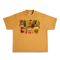 Fiesta With Taco, Nacho, Souce Urban Heavy Tee | Teevron