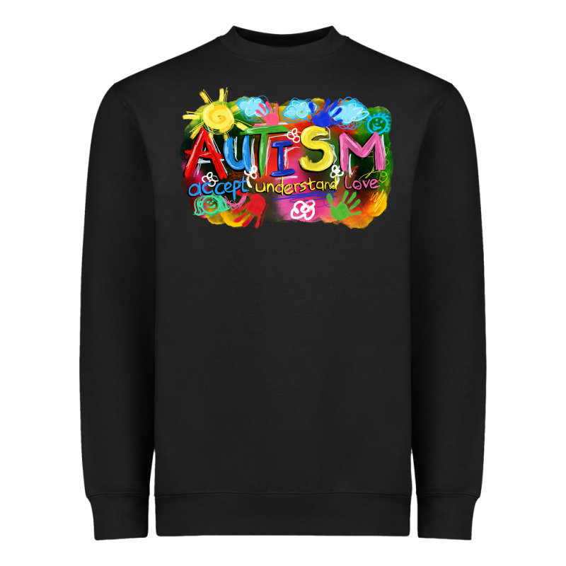 Autism Accept Understand Love Heavyweight Sweatshirt by FaDigitalArtStudio | Teevron