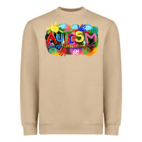 Mushroom Autism accept understand love Heavyweight Sweatshirt - FaDigitalArtStudio