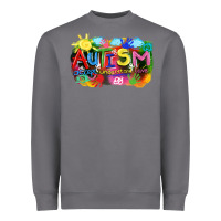 Storm Autism accept understand love Heavyweight Sweatshirt - FaDigitalArtStudio