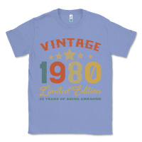 Colony Blue Vintage 1980 Clothes 40 Years Old Retro 40th Birthday Classic Tee - Bettercallsaul