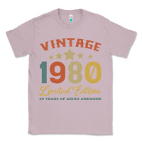 Lilac Vintage 1980 Clothes 40 Years Old Retro 40th Birthday Classic Tee - Bettercallsaul