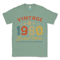 Sage Vintage 1980 Clothes 40 Years Old Retro 40th Birthday Classic Tee - Bettercallsaul