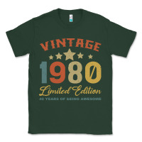 Sports Green Vintage 1980 Clothes 40 Years Old Retro 40th Birthday Classic Tee - Bettercallsaul