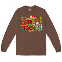 Chestnut cinco de mayo pe teacher Long Sleeve Tee - CowGirlArtShop