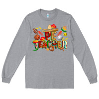 Heather Grey cinco de mayo pe teacher Long Sleeve Tee - CowGirlArtShop