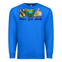 True Royal Peace Love Ducks Premium Sweatshirt - LillyAllenDesigns