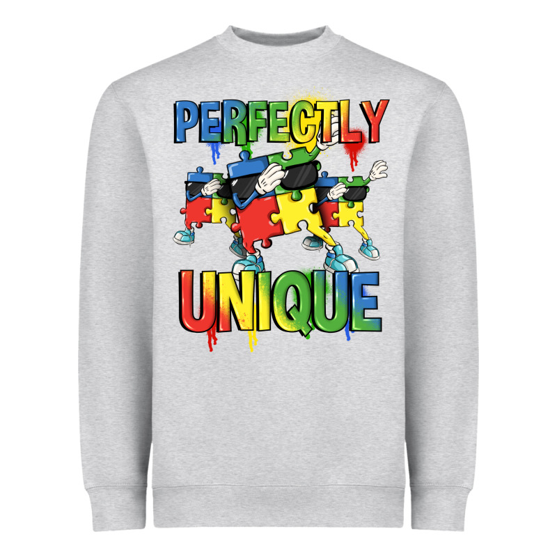 Perfectly Unique Autism Awareness Day Heavyweight Sweatshirt by FaDigitalArtStudio | Teevron