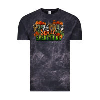 Cloud Black pumpkin spice everything fall Vintage Tee - NancyCooperArtShop