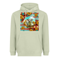 Matcha Charolais Calf Gemstone Heavyweight Hoodie - LillyAllenDesigns