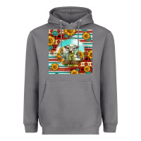Storm Charolais Calf Gemstone Heavyweight Hoodie - LillyAllenDesigns