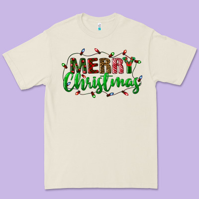 Merry Christmas Premium Tee Designed By Bundleandbundleshop