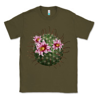 Army Green arizona fishhook cactus Classic Tee - LillyAllenDesigns