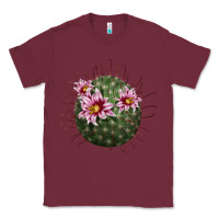 Burgundy arizona fishhook cactus Classic Tee - LillyAllenDesigns