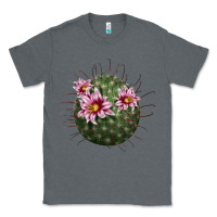 Charcoal Heather arizona fishhook cactus Classic Tee - LillyAllenDesigns